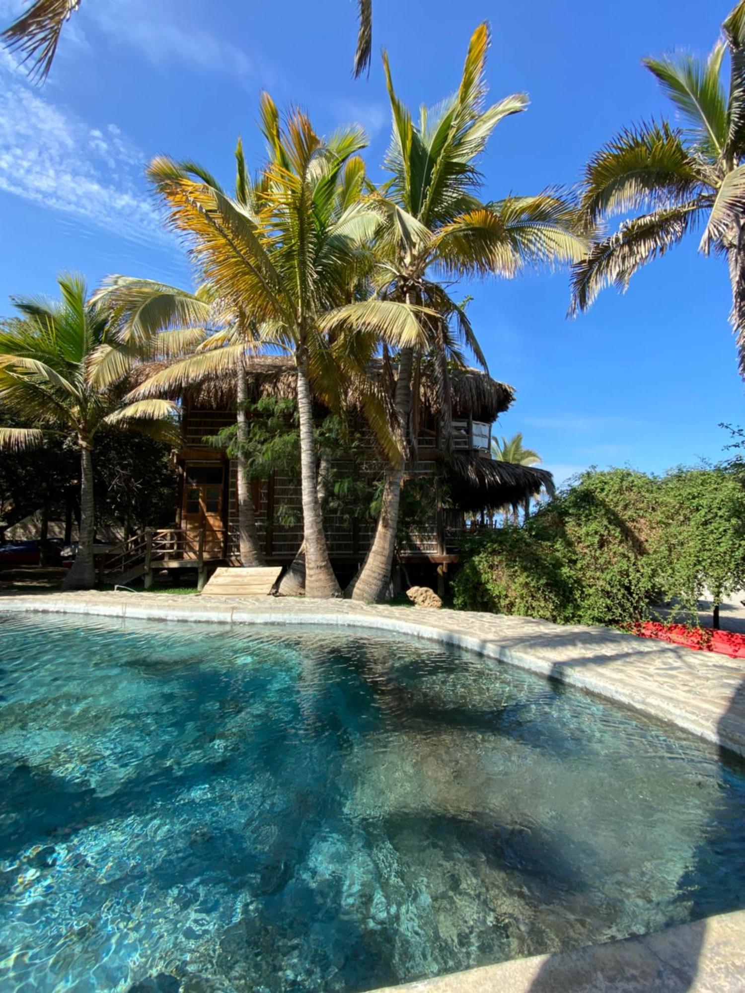 Bungalows Las Balsas Mancora Bagian luar foto