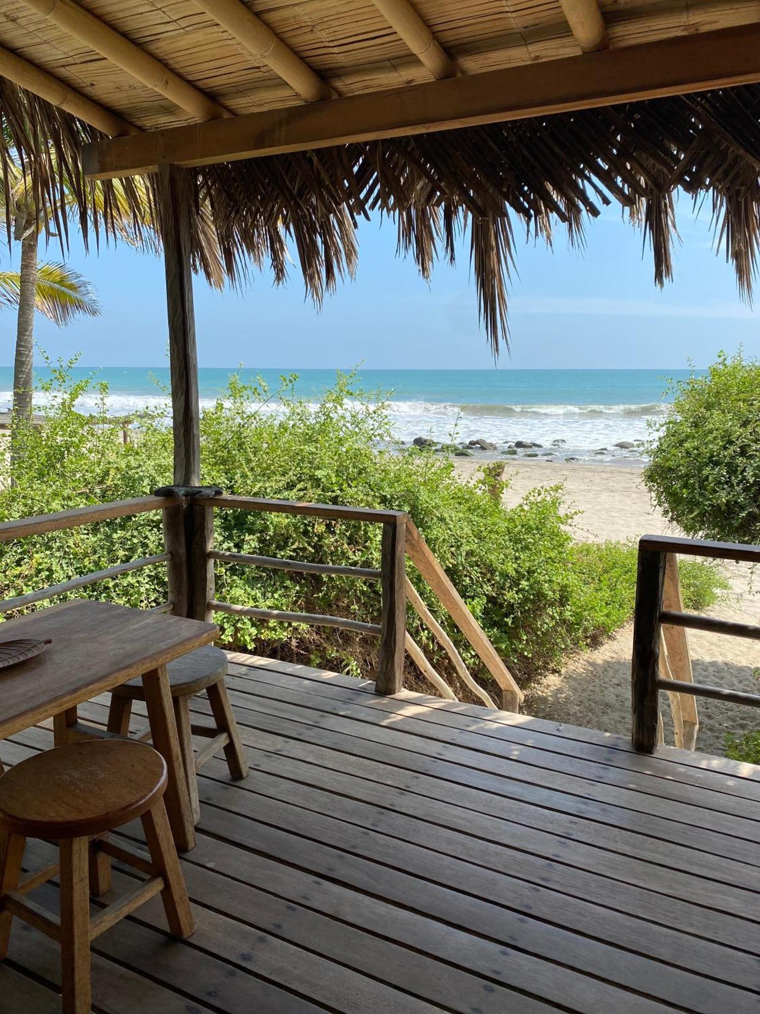 Bungalows Las Balsas Mancora Bagian luar foto